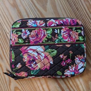 Vera Bradley Rose Tablet Sleeve/case
